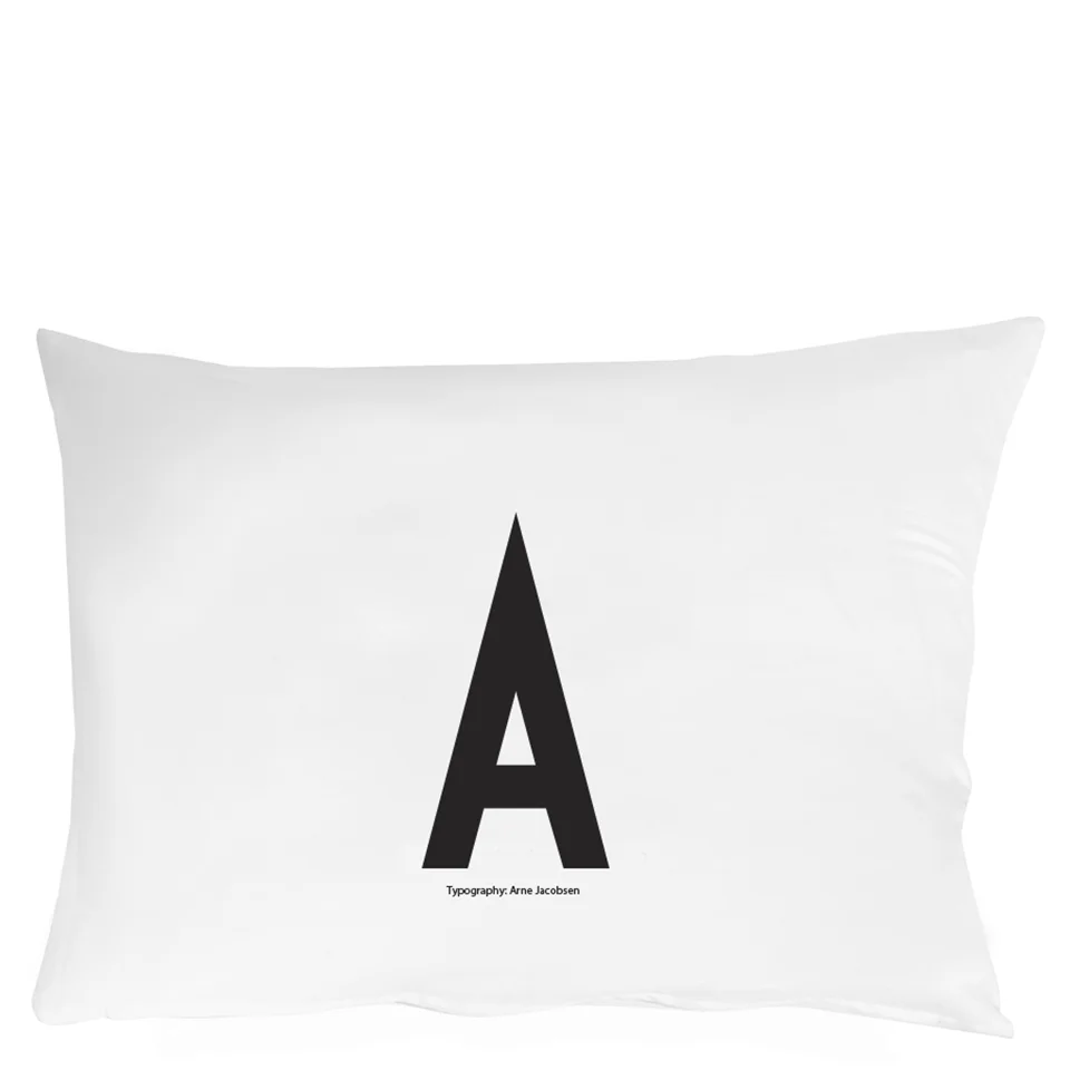 Design Letters Pillowcase - 70x50 cm - A Image 1