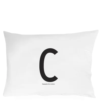 Design Letters Pillowcase - 70x50 cm - C