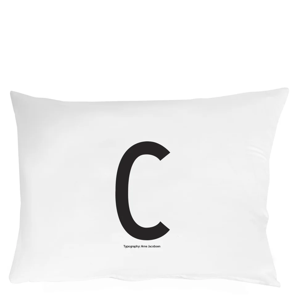Design Letters Pillowcase - 70x50 cm - C Image 1
