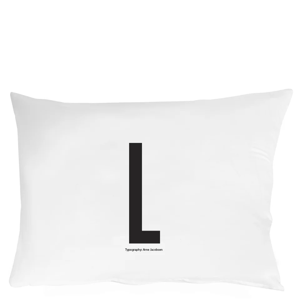 Design Letters Pillowcase - 70x50 cm - L Image 1