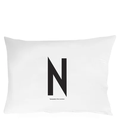 Design Letters Pillowcase - 70x50 cm - N