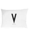 Design Letters Pillowcase - 70x50 cm - V - Image 1