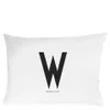 Design Letters Pillowcase - 70x50 cm - W - Image 1