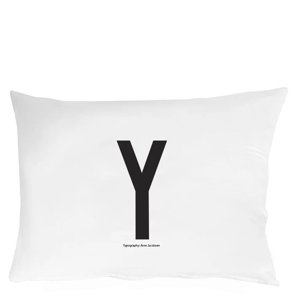 Design Letters Pillowcase - 70x50 cm - Y Image 1