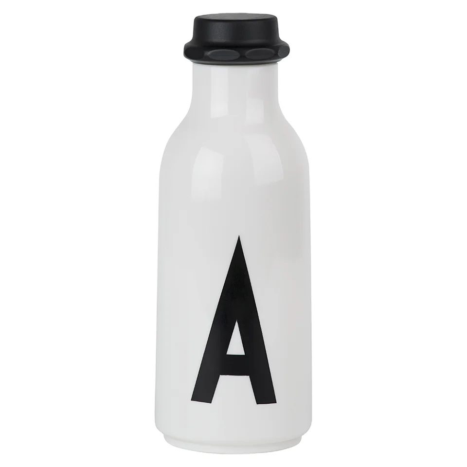 Design Letters Water Bottle - A Image 1