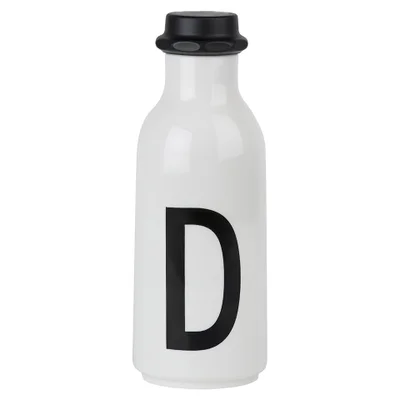 Design Letters Water Bottle - D