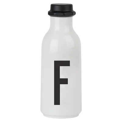 Design Letters Water Bottle - F