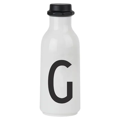 Design Letters Water Bottle - G