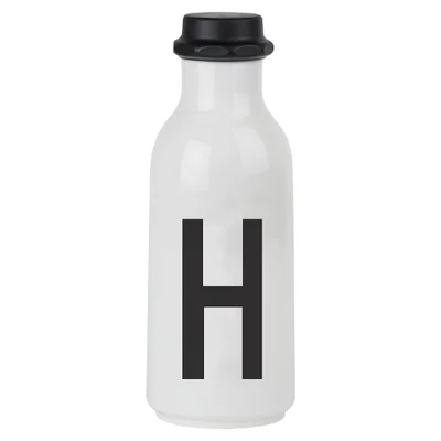 Design Letters Water Bottle - H