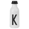 Design Letters Water Bottle - K - Image 1