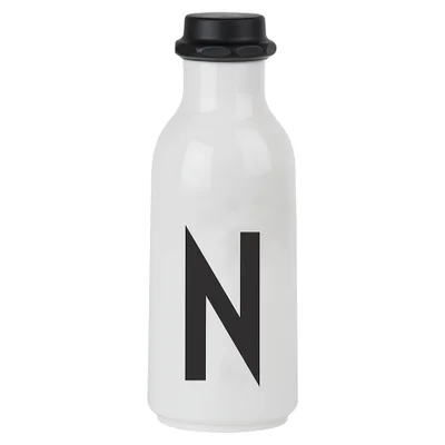 Design Letters Water Bottle - N