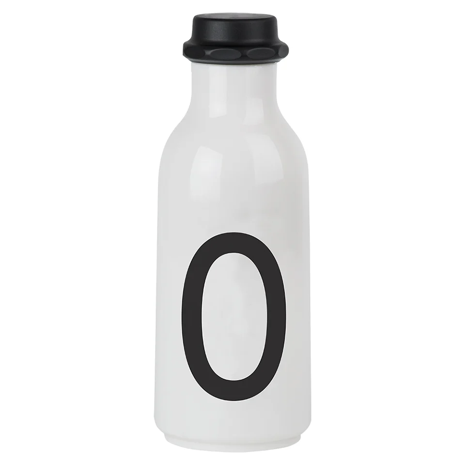 Design Letters Water Bottle - O Image 1
