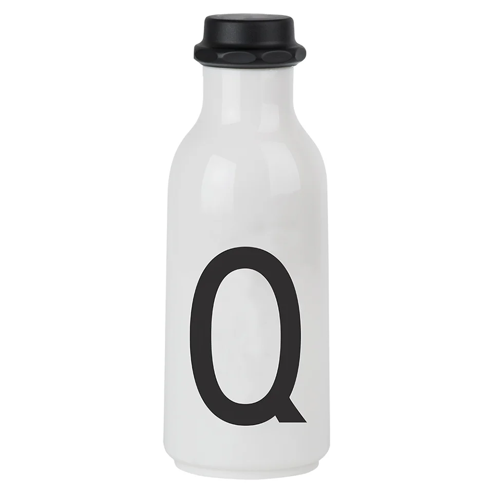 Design Letters Water Bottle - Q Image 1