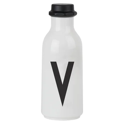 Design Letters Water Bottle - V