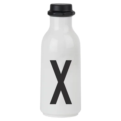 Design Letters Water Bottle - X