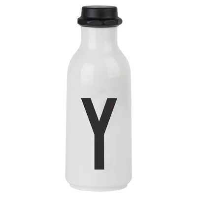 Design Letters Water Bottle - Y