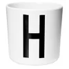 Design Letters Kids' Collection Melamin Cup - White - H - Image 1