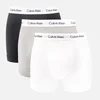 Calvin Klein Men's Cotton Stretch 3-Pack Trunks - Black/White/Grey Heather - Image 1