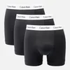 Calvin Klein Men's Cotton Stretch 3-Pack Trunks - Black - Image 1