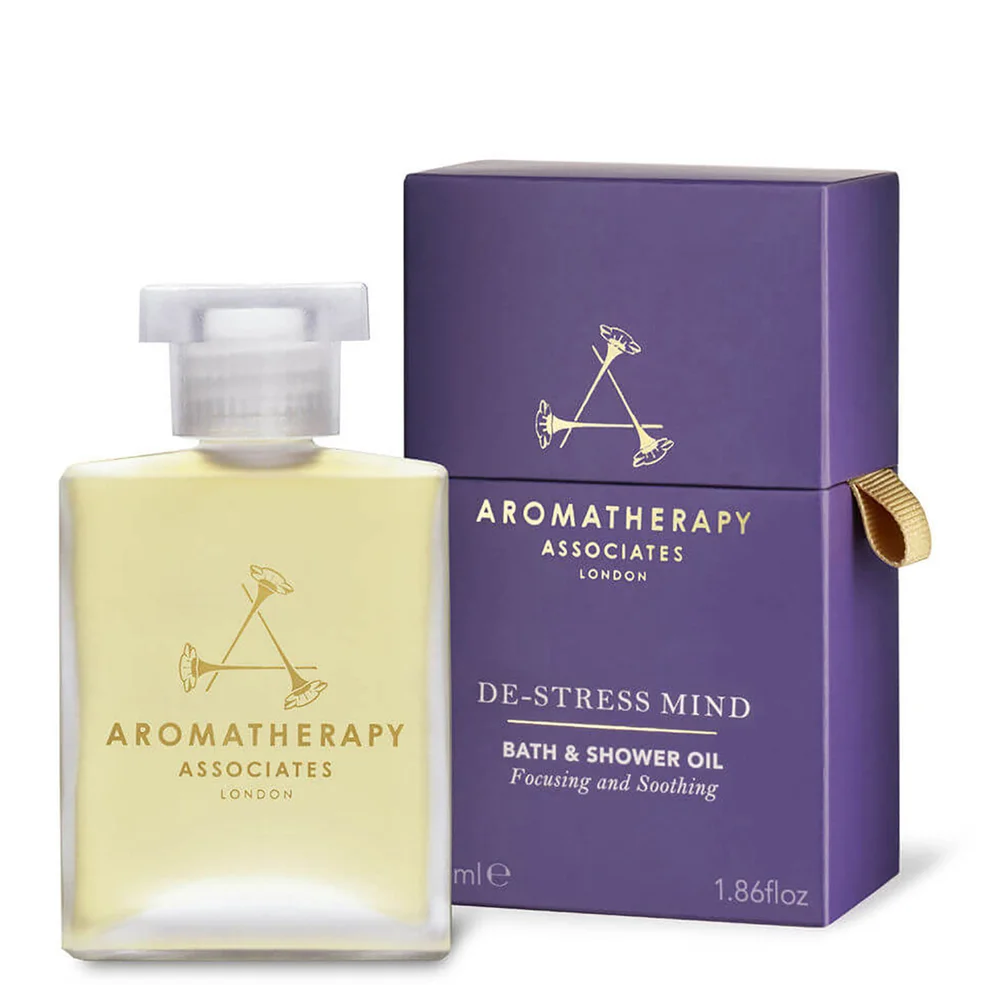 Aromatherapy Associates De-Stress Mind Bath & Shower Oil (55ml) Image 1