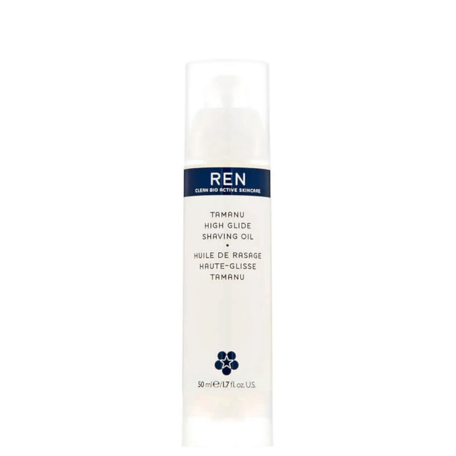 REN Clean Skincare Tamanu High Glide Shaving Oil 50ml Image 1