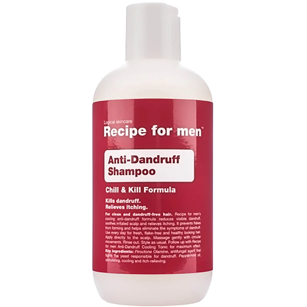 Recipe For Men Anti Dandruff Shampoo 250ml Image 1