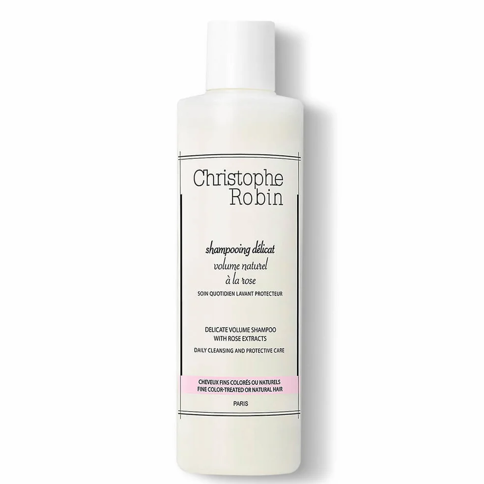 Christophe Robin Delicate volume shampoo with rose extracts 250ml Image 1
