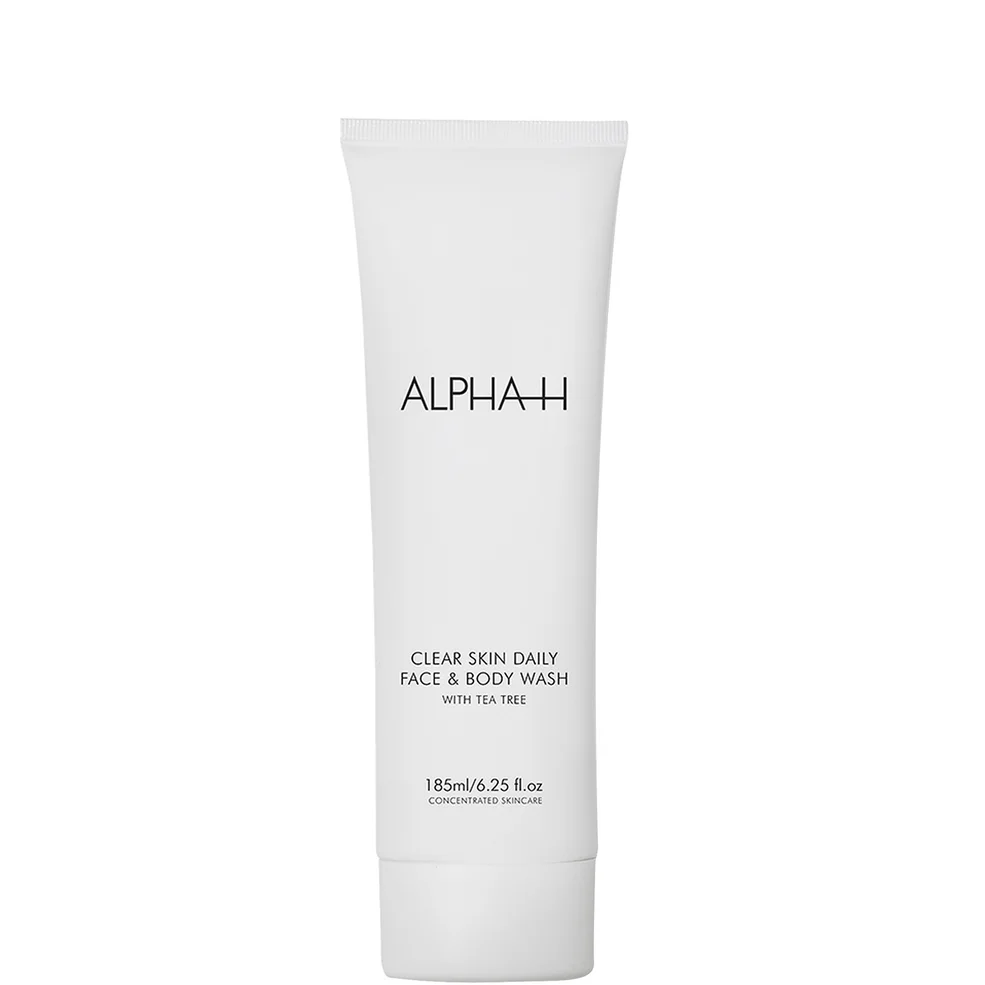 Alpha- H Clear Skin Daily Face & Body Wash 185ml Image 1