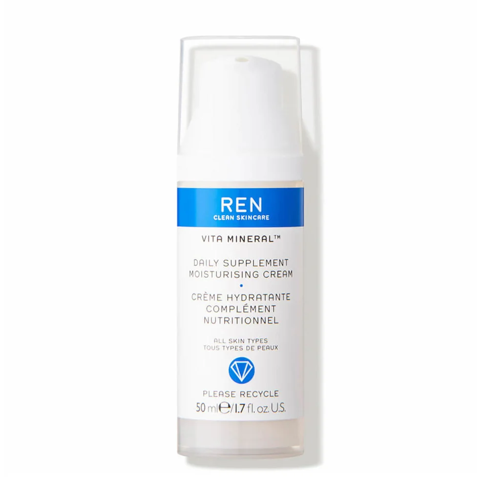 REN Clean Skincare Vita Mineral Daily Supplement Moisturising Cream 50ml Image 1