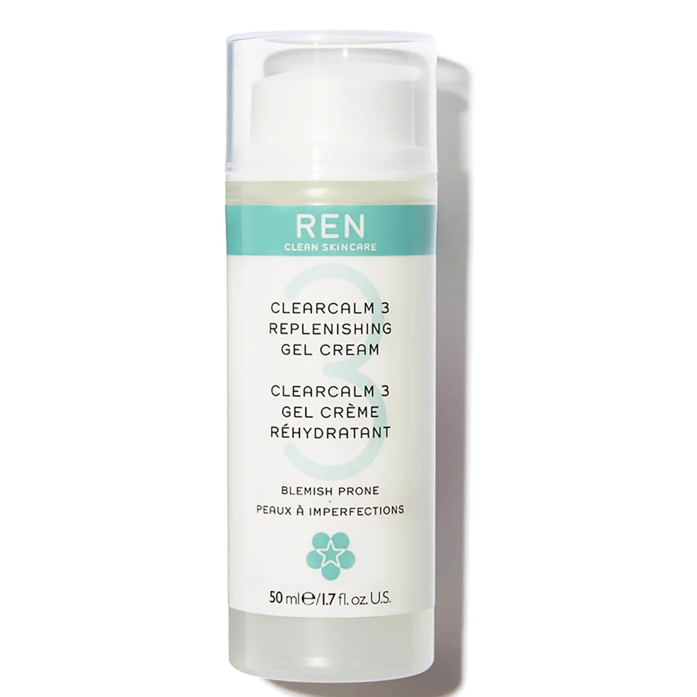 REN Clean Skincare Clearcalm 3 Replenishing Gel Cream 50ml Image 1