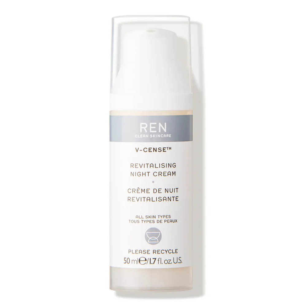 REN Clean Skincare V-Cense Revitalising Night Cream 50ml Image 1