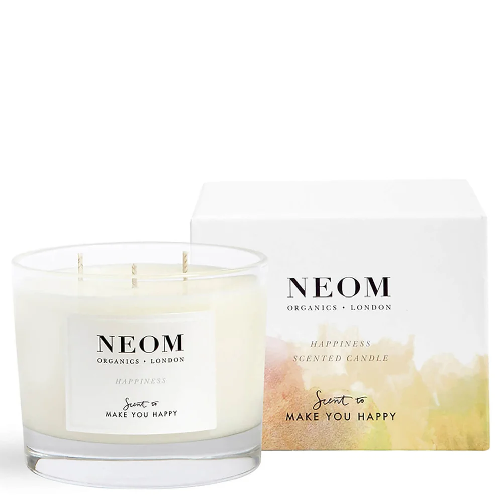 NEOM Happiness Scented 3 Wick Candle Image 1