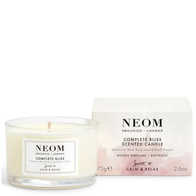 NEOM Complete Bliss Travel Scented Candle