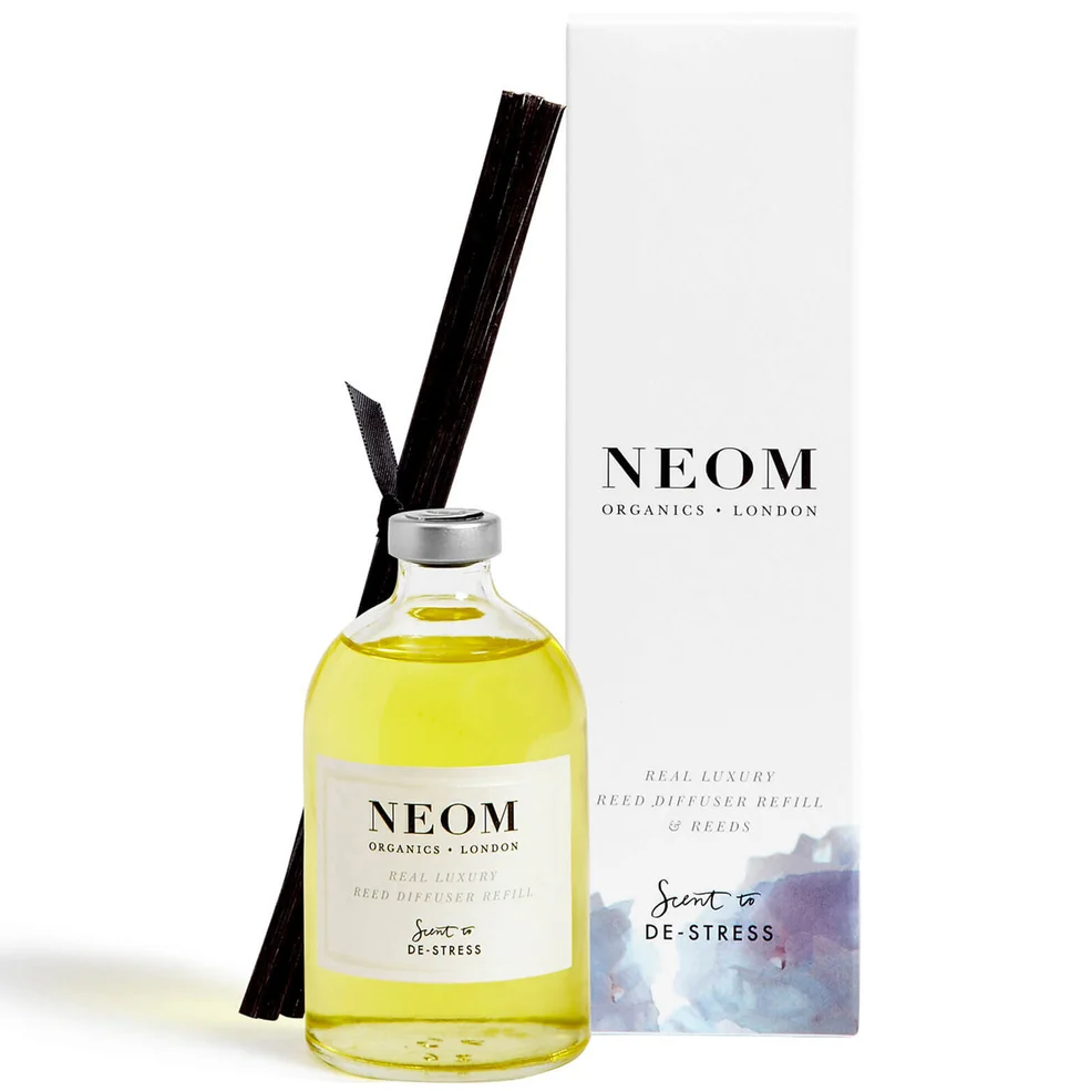 NEOM Real Luxury De-Stress Reed Diffuser Refill Image 1