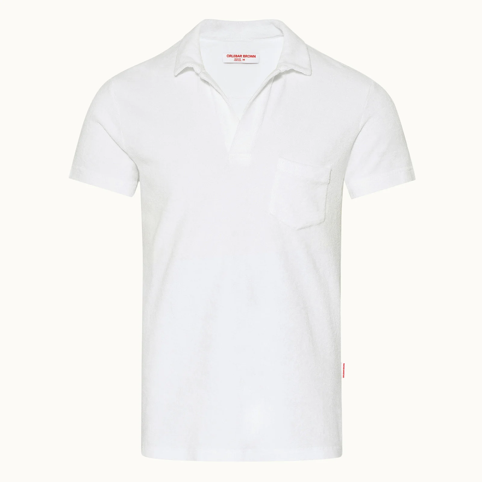 Orlebar Brown Men's Terry T-Shirt - White Image 1