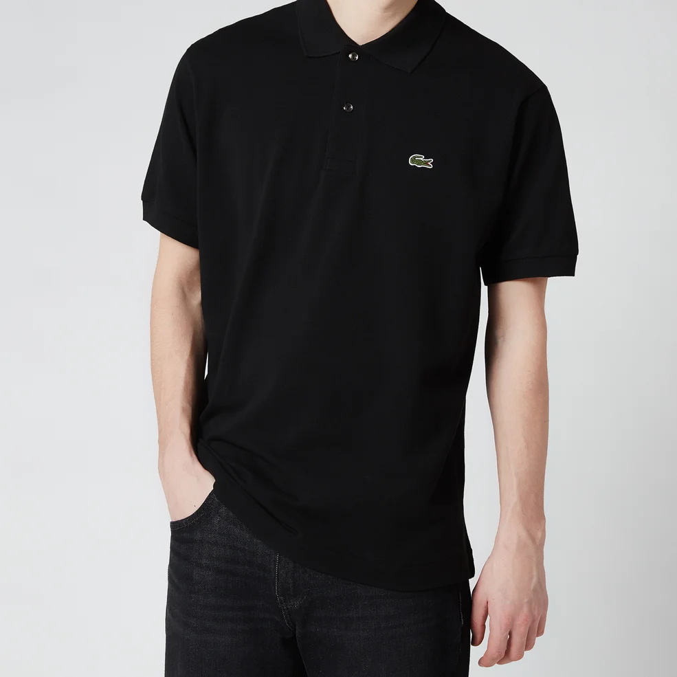 Lacoste Men's Classic Polo Shirt - Black Image 1