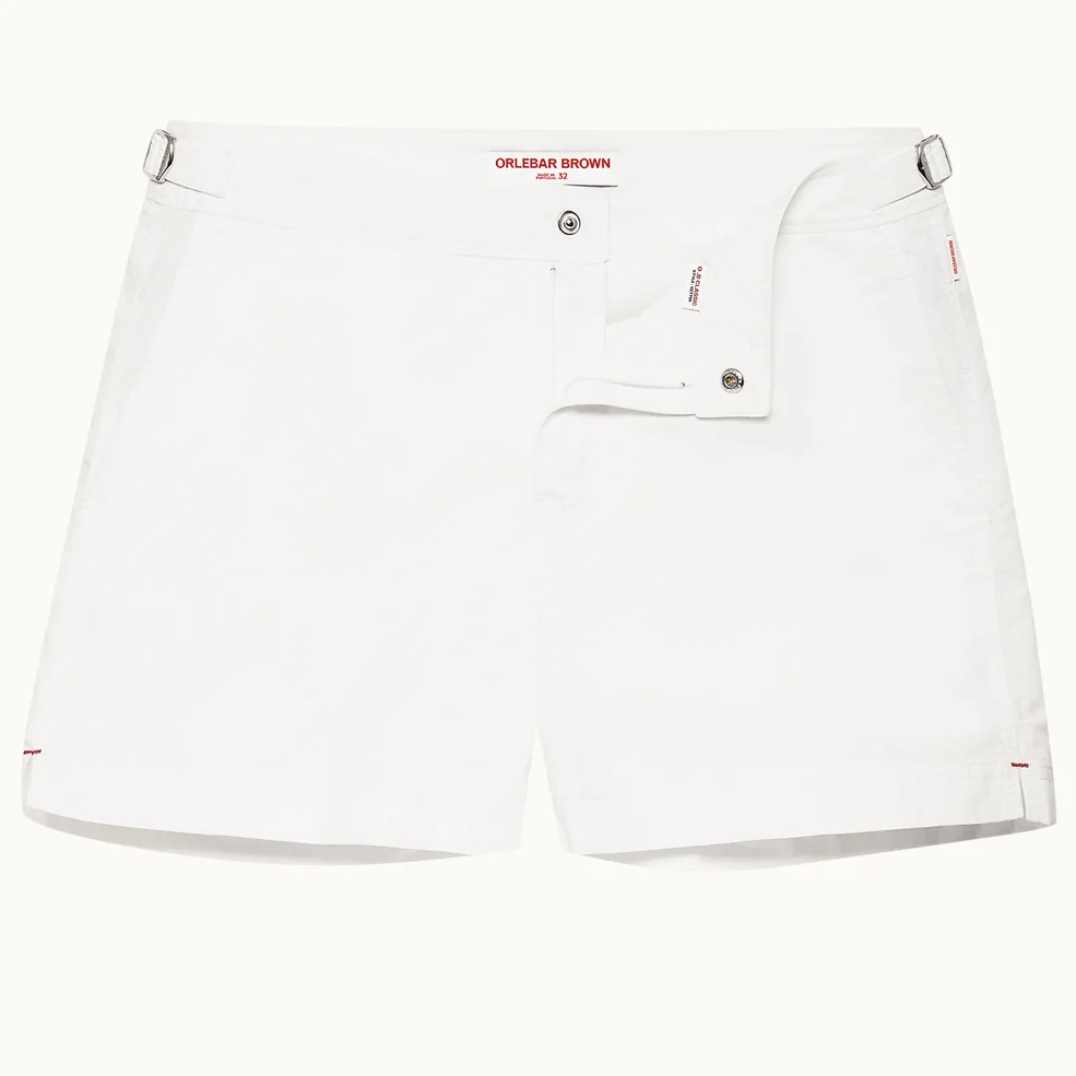 Orlebar Brown Men's Setter Swim Shorts - White Image 1