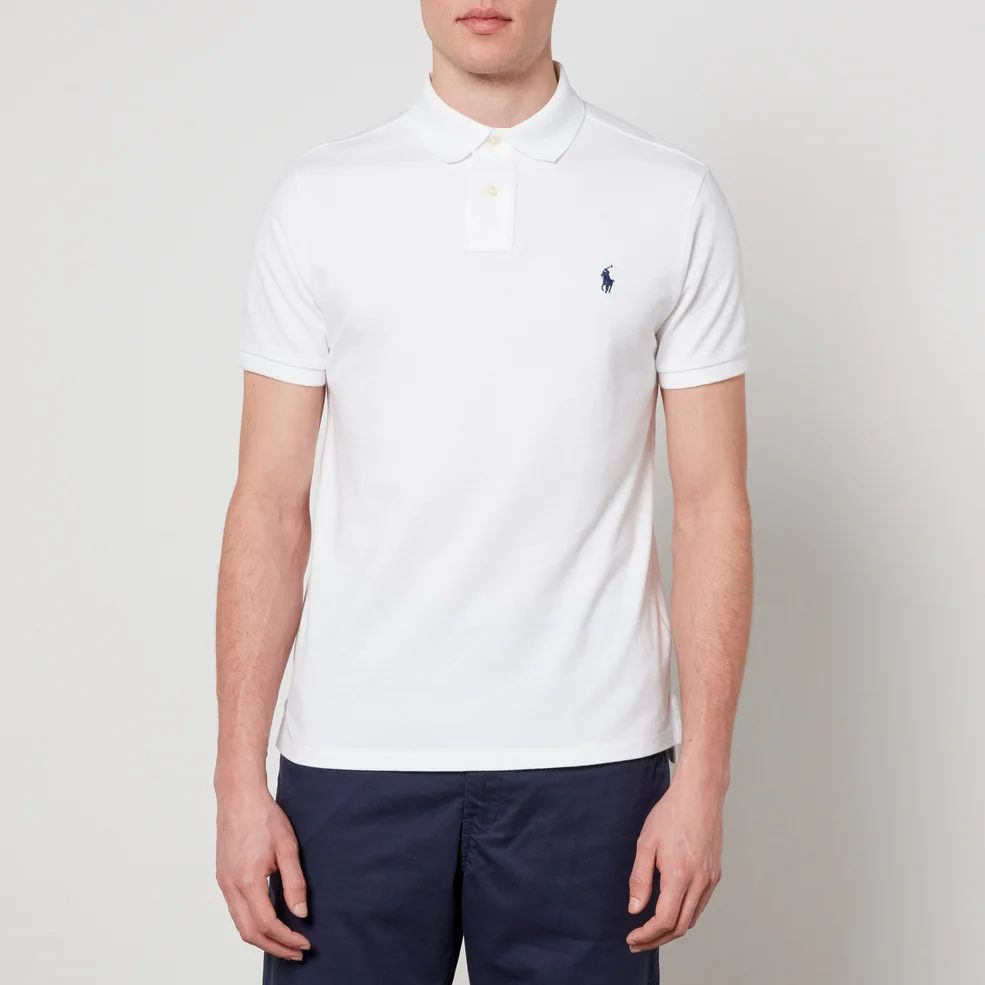 Polo Ralph Lauren Cotton-Piqué Slim-Fit Polo Shirt Image 1