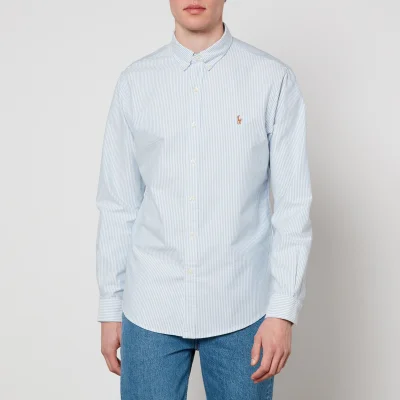 Polo Ralph Lauren Striped Oxford Cotton Slim-Fit Shirt - M