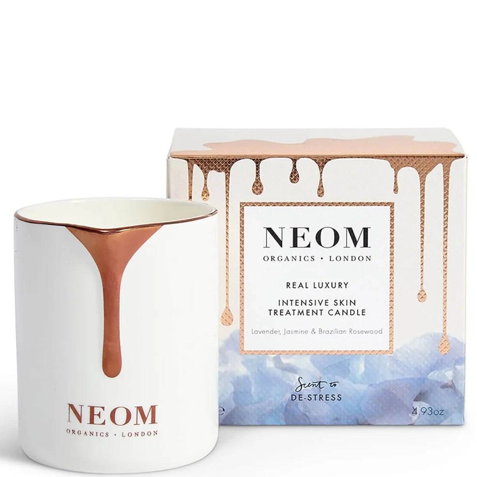 NEOM Real Luxury De-Stress Intensive Skin Treatment Candle Image 1