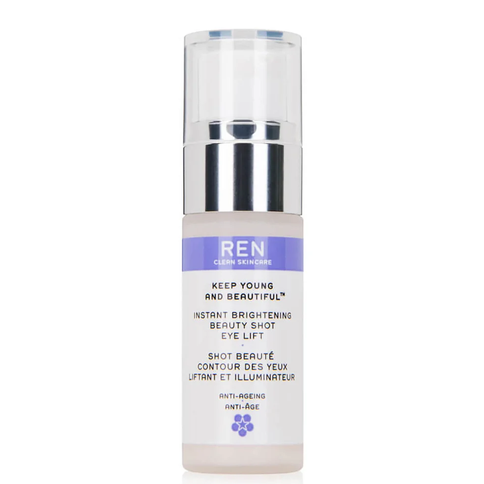 REN Clean Skincare Keep Young and Beautiful Instant Brightening Beauty Shot Eye Lift 15ml Image 1