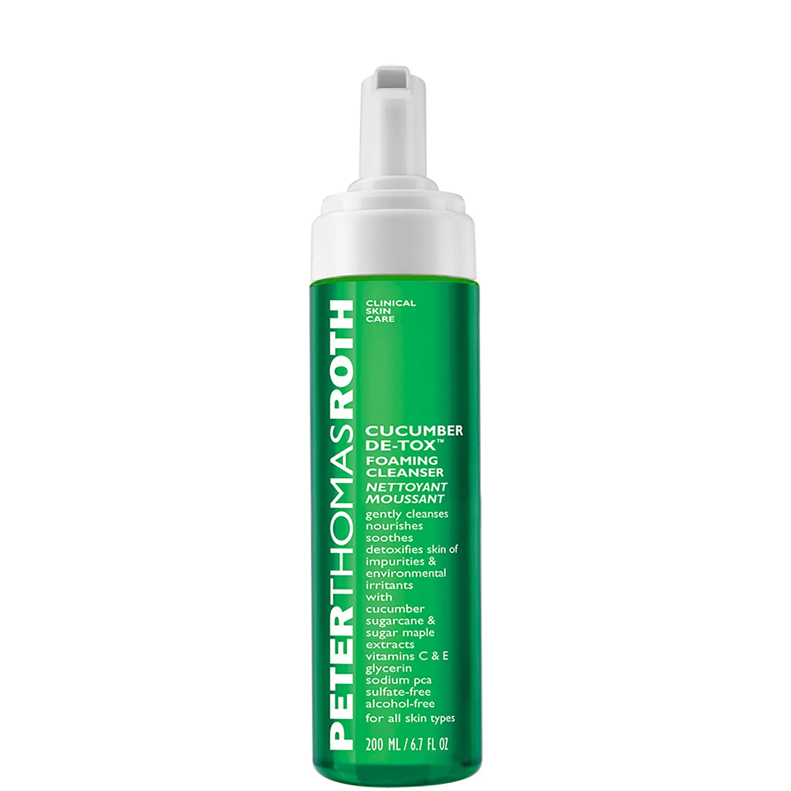 Peter Thomas Roth Cucumber De-Tox Foaming Cleanser 200ml Image 1