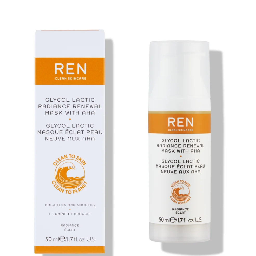 REN Clean Skincare Glycol Lactic Radiance Mask 50ml Image 1