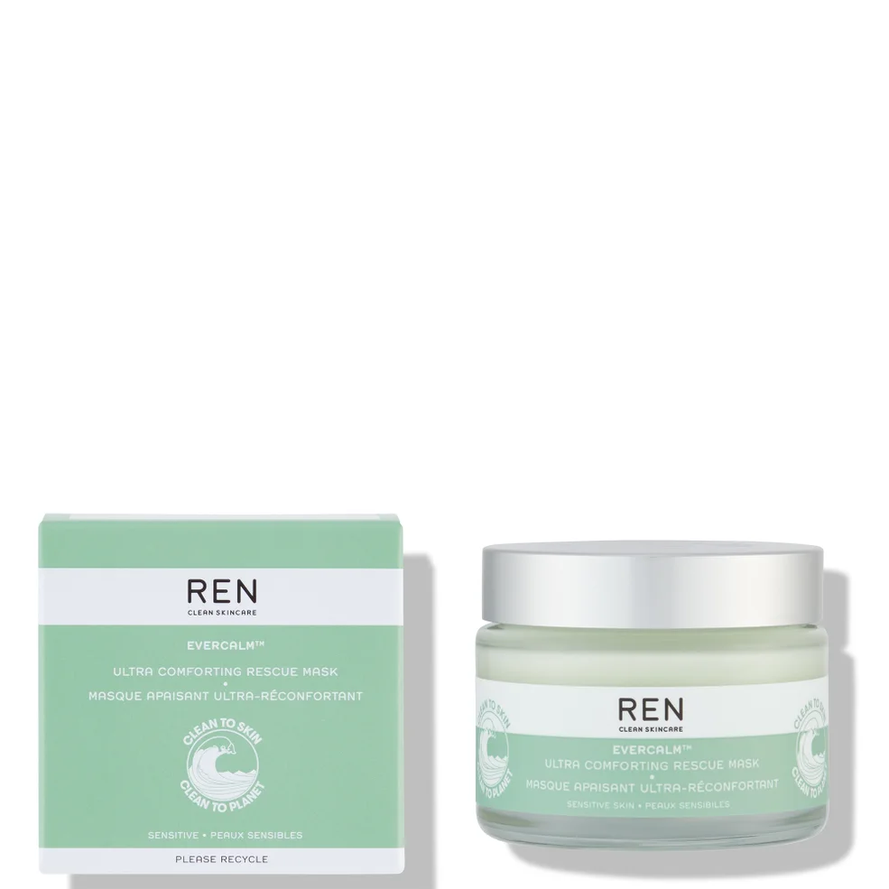 REN Clean Skincare Evercalm Ultra Comforting Rescue Mask 50ml Image 1