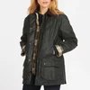 Barbour Women's Beadnell Wax Jacket - Sage - Image 1