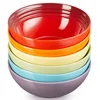Le Creuset Stoneware Rainbow Bowls (Set of 6) - Image 1