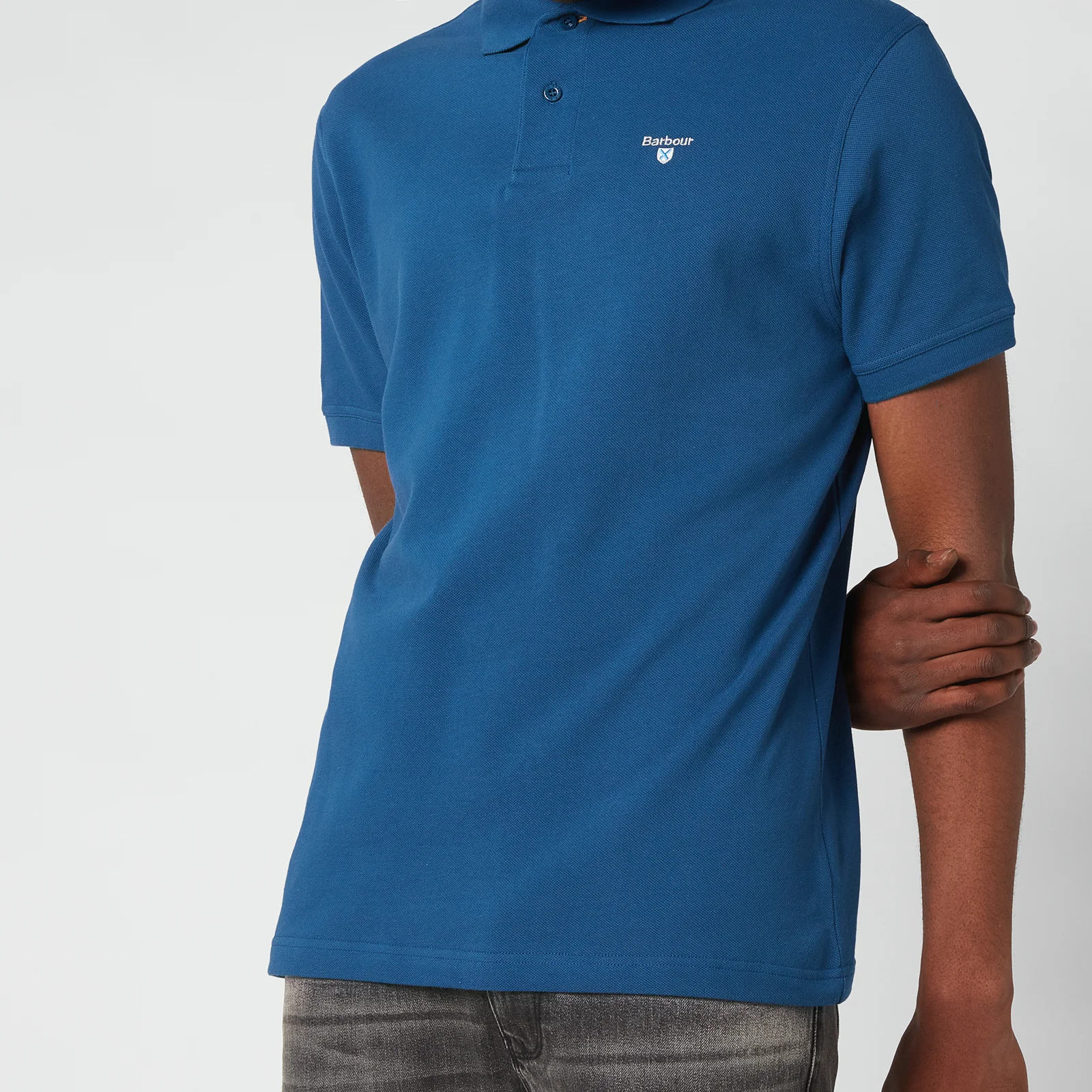 Barbour Men's Sport Polo Shirt - Deep Blue Image 1