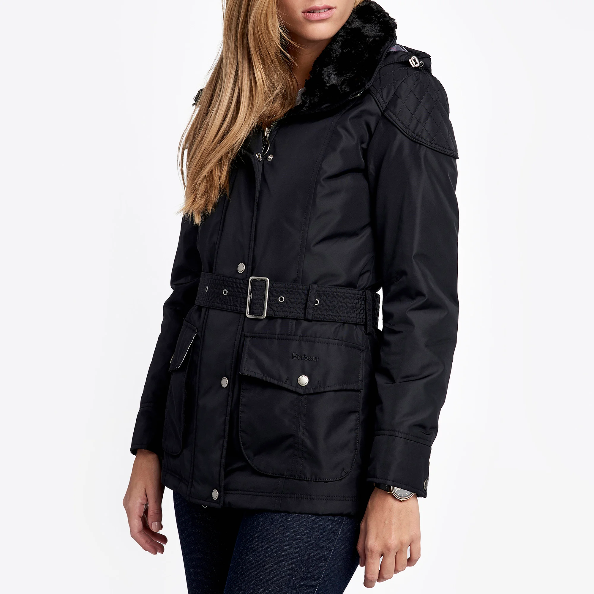 Barbour International Outlaw Shell Jacket Image 1