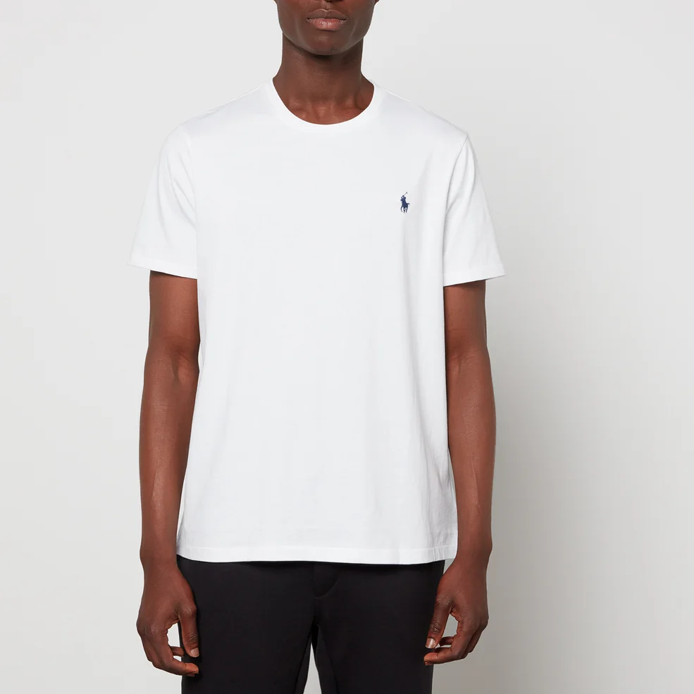 Polo Ralph Lauren Men's Custom Slim Fit Crewneck T-Shirt - White Image 1