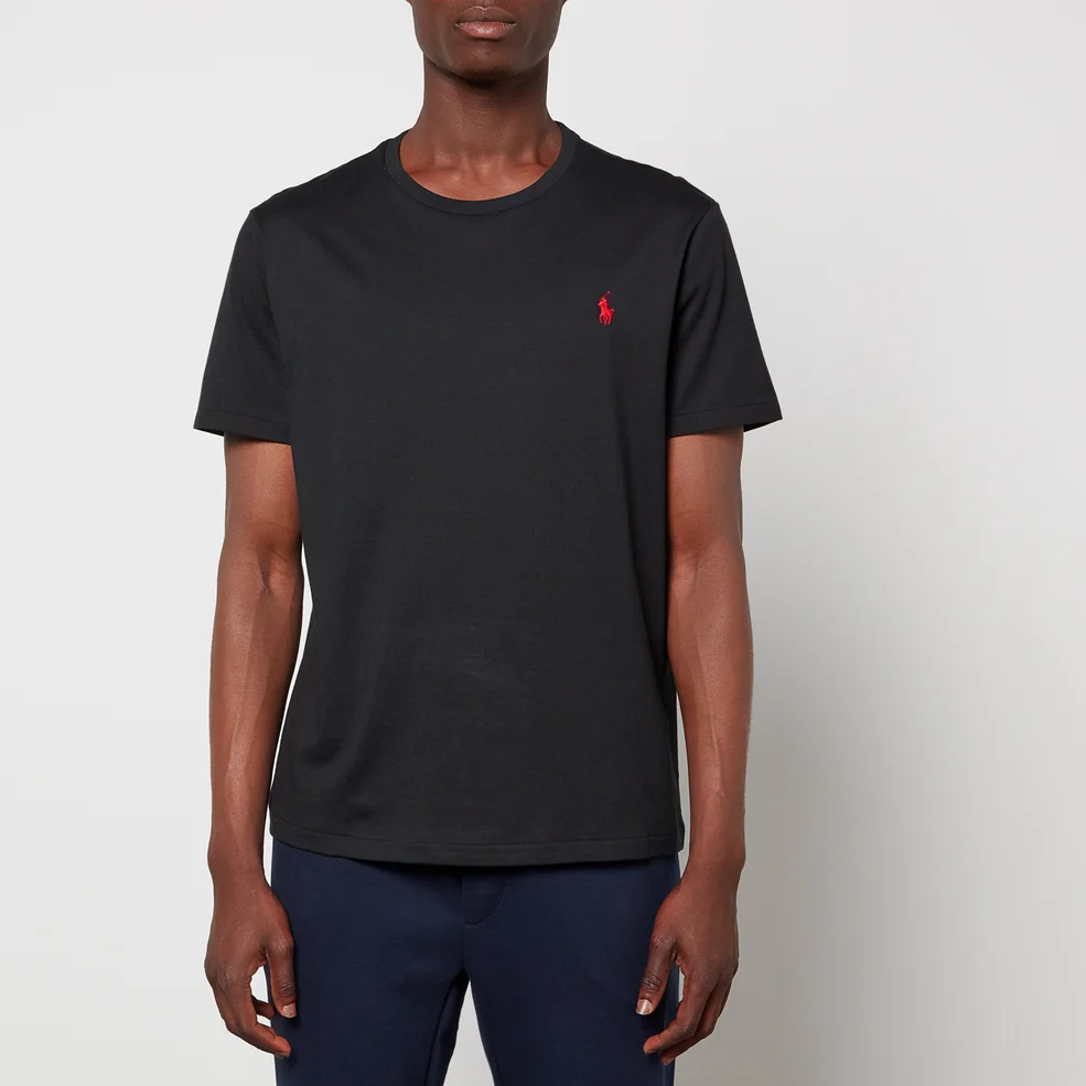 Polo Ralph Lauren Men's Custom Slim Fit Crewneck T-Shirt - RL Black Image 1